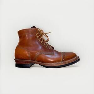 Pigeon Tree x Santalum Leather Boots EU 46 US Mens 12 Cap Toe Heritage